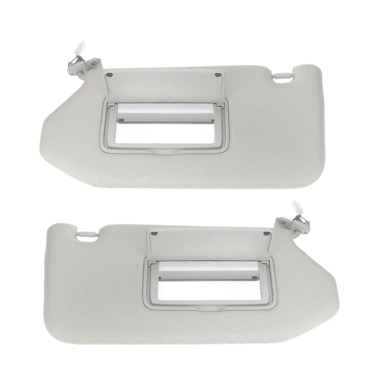 Grau Beige Auto Sonnenblende Schatten Links rechts Fahrerseite kompatibel for Nissan Pathfinder 2013–2018 kompatibel for Infiniti QX60 2014–2017 JX35 2013(A Pair of Grey) von WONOWDQF