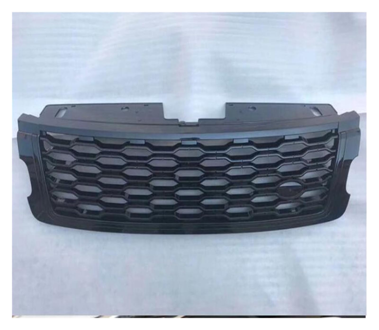 Kompatibel for Land Range Rover Vogue 2013 2014 2015 2016 2017 ABS Mesh Grille Trim Racing Grills(Black) von WONOWDQF