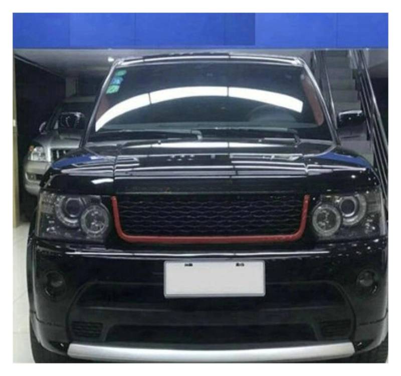 Kompatibel for Land Range Sport Rover 2006-2013 ABS Mesh Grille Trim Racing Grills(06-09-03) von WONOWDQF