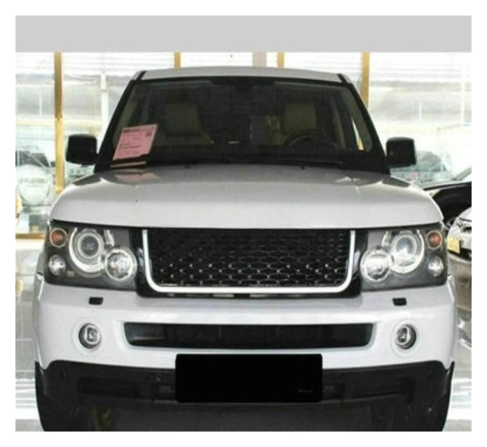 Kompatibel for Land Range Sport Rover 2006-2013 ABS Mesh Grille Trim Racing Grills(06-09-05) von WONOWDQF