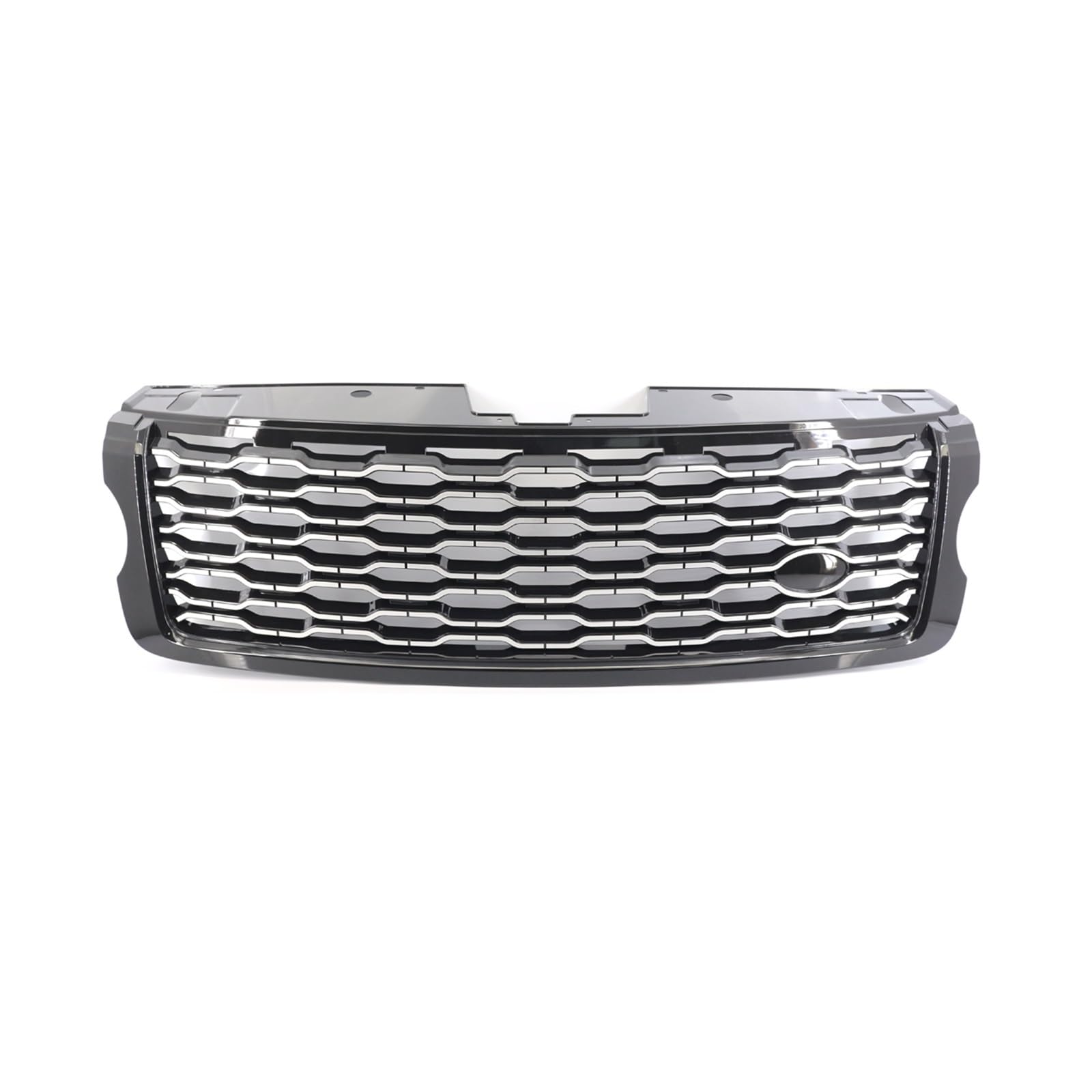 Kompatibel for Land Rover Range Rover Vogue 2013-2017 Frontschürze Kühlergrill Halb Chrom(Half Chrome) von WONOWDQF