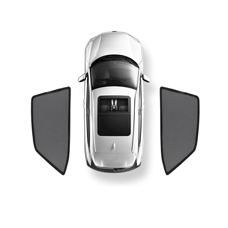 Kompatibel for Lexus NX Auto-Seitensonnenschutz, Fenstersonnenschutz, Sonnenblende, Schutz der Privatsphäre, Vorhang, schwarzes Autozubehör(2 Pieces-01) von WONOWDQF