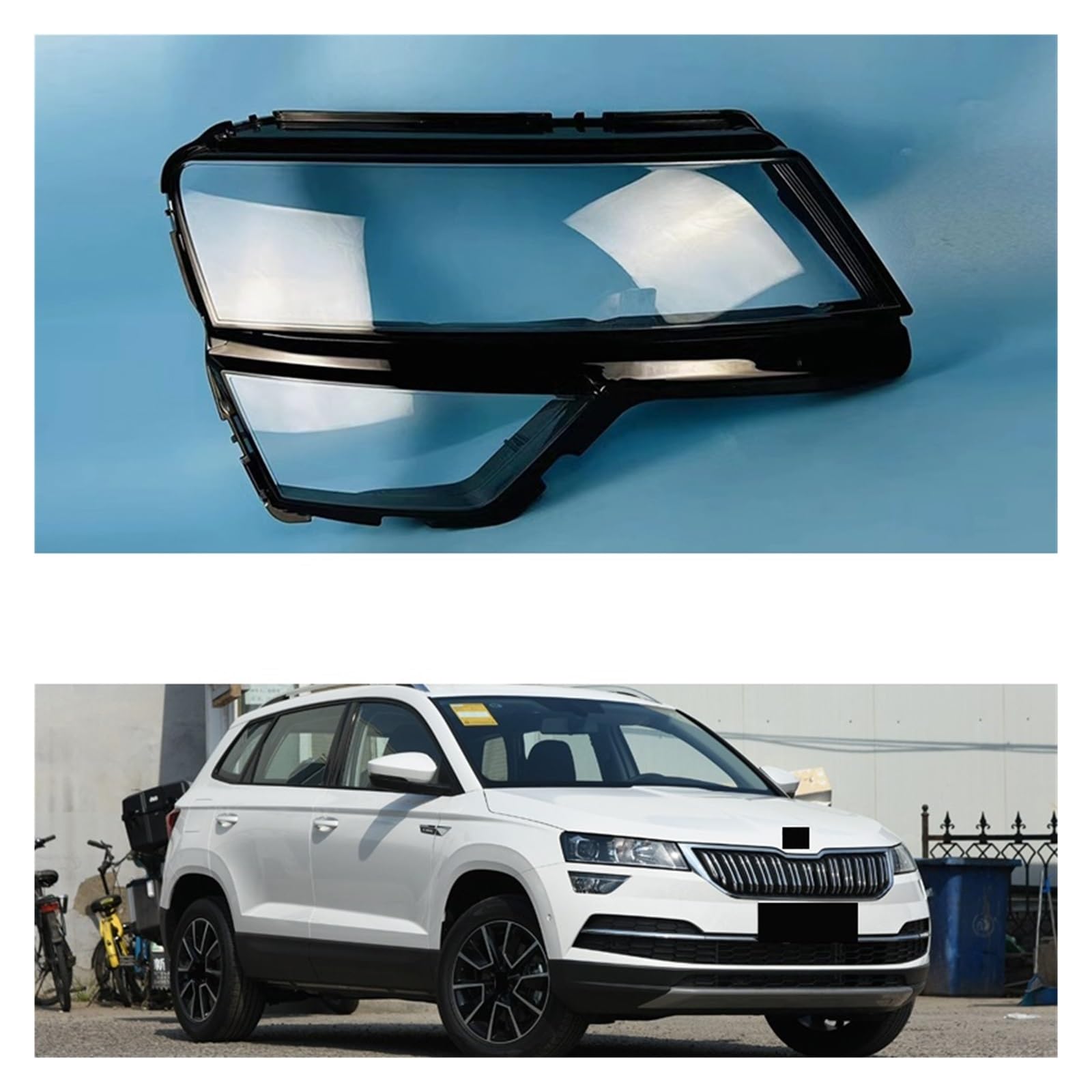 Kompatibel for Skoda Karoq 2018–2021(Left) von WONOWDQF