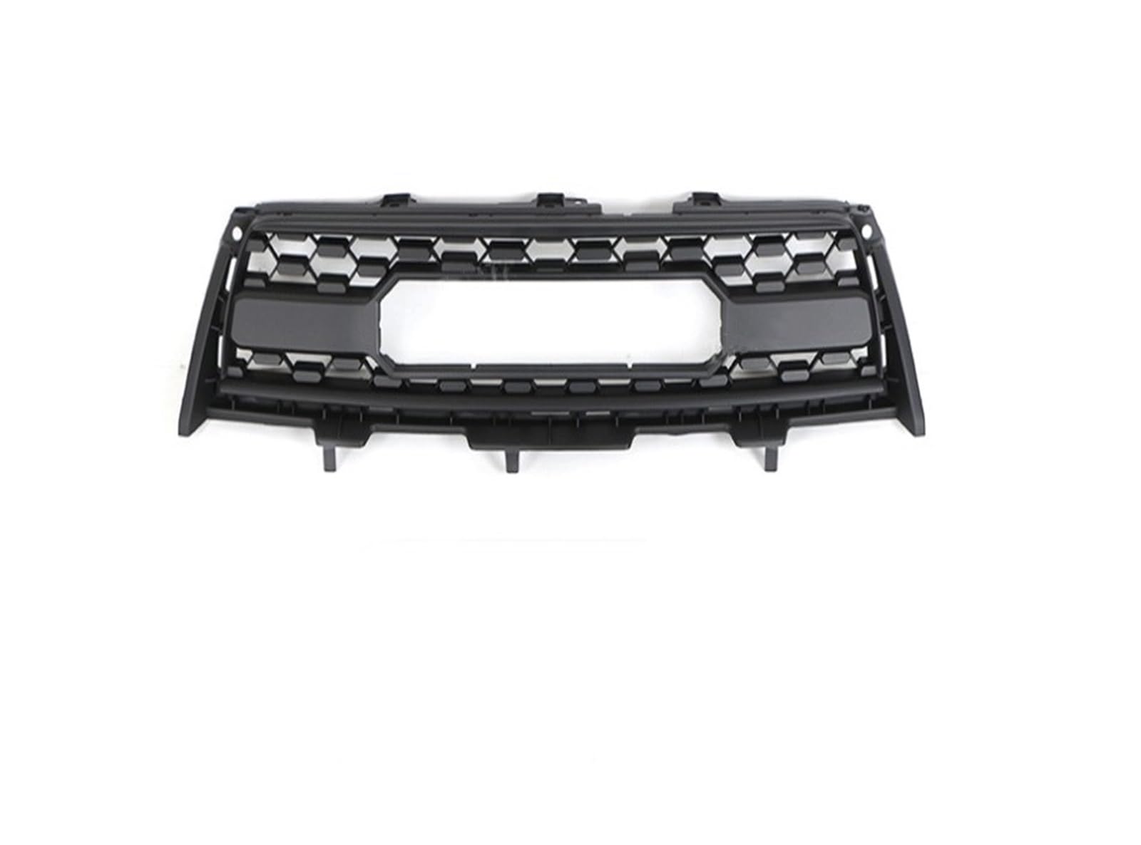 Kompatibel for Toyota RAV4 2009 2010 2011 2012 Kühlergrill Waben-Renngrill mit LED-Licht Kühlergrill-Dekorationszubehör(Black no Lights) von WONOWDQF