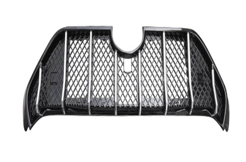 Kompatibel for Toyota RAV4 2020 2021 2022 2023 ABS Mesh Grille Trim Racing Grills Spoiler(Black and Silver) von WONOWDQF