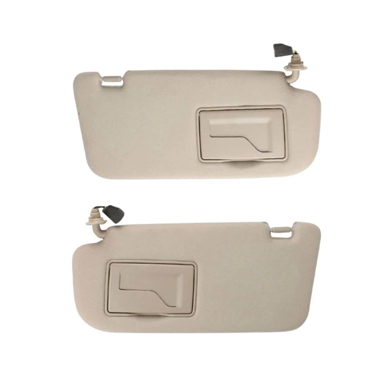 LH Seite Auto Sonnenblende Sonnenschutz Spiegel 85201-2G010J7 Kompatibel for Kia Optima Magentis 2006-2010 Beige Sonnenschutz 852012G010J7 von WONOWDQF