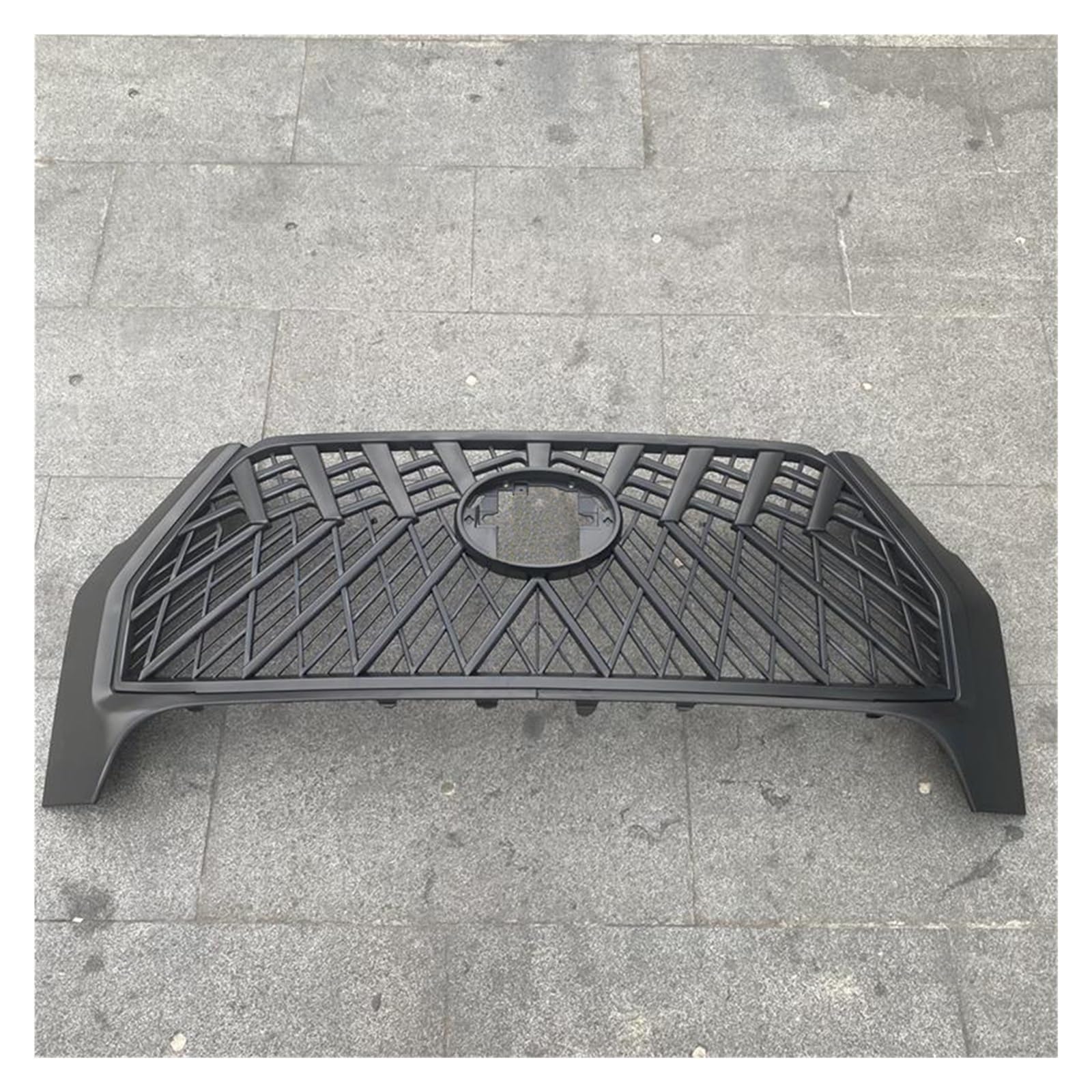 Pickup Modifizierte Renngrills for Hilux-Grill Autozubehör Frontstoßstangen-Netzabdeckungsgrills Kompatibel for Toyota Hilux Revo Rocco 2021(Matte Black) von WONOWDQF