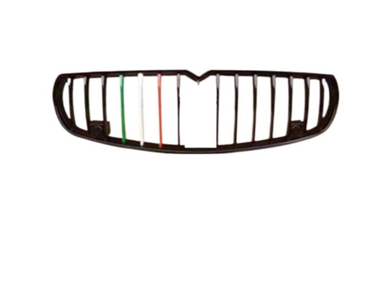 Vordere Kühlergrill-Baugruppe, kompatibel for Maserati Quattroporte Ghibli GT Gran Turismo 14–21, Kohlefasernetz, Autozubehör(Style4) von WONOWDQF