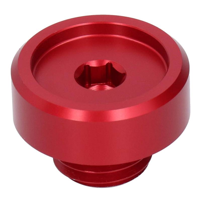 Coperchio a vite del filler 'olio motore in lega di alluminio per ARX1200 CB1000 CB1000R (Rosso) von WONZHEC