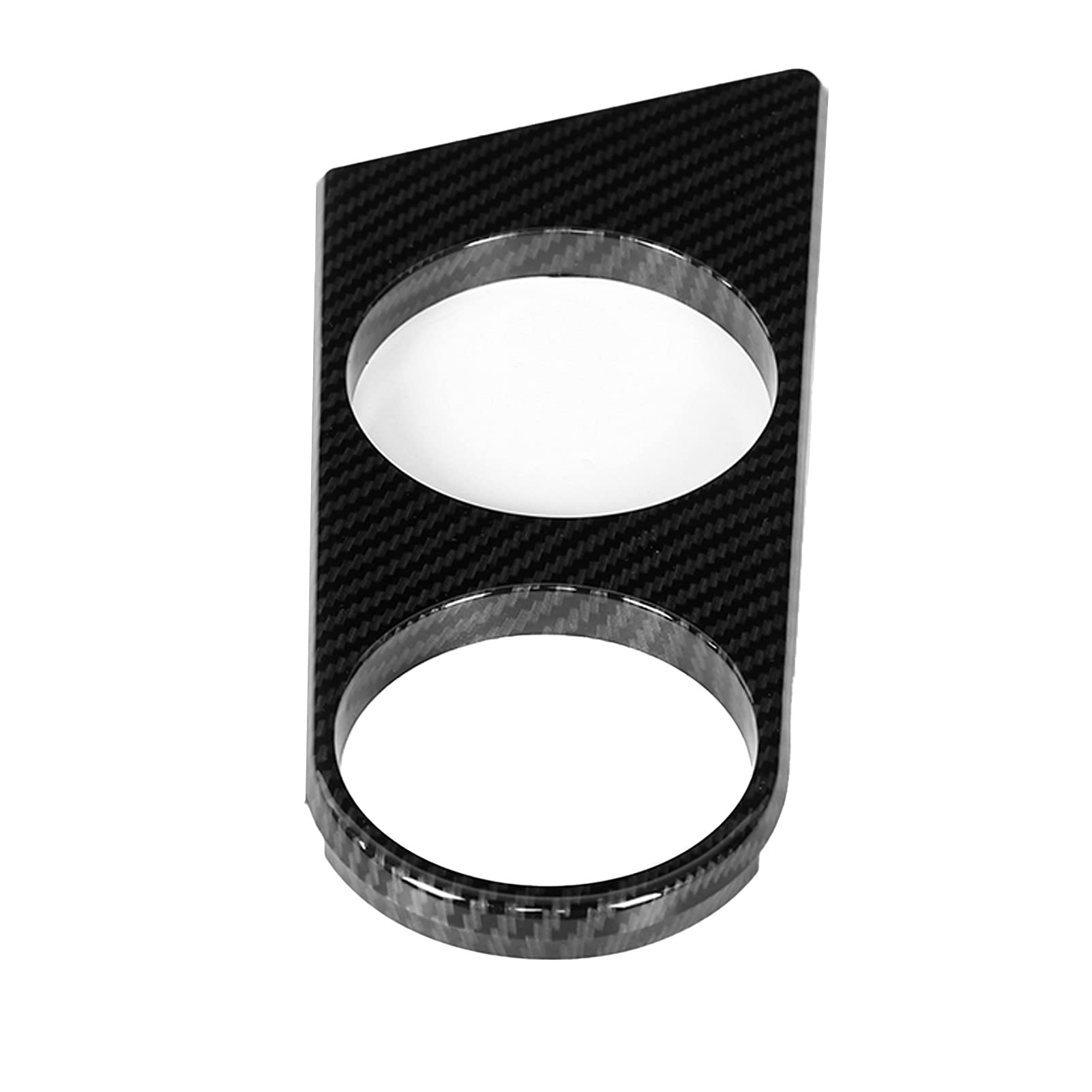 Cup Halterauto Innenausstattung Ersatz für 1 Serie E87 E81 E82 E88 Rechten Antriebstyp (Carbon Fiber Style) von WONZHEC