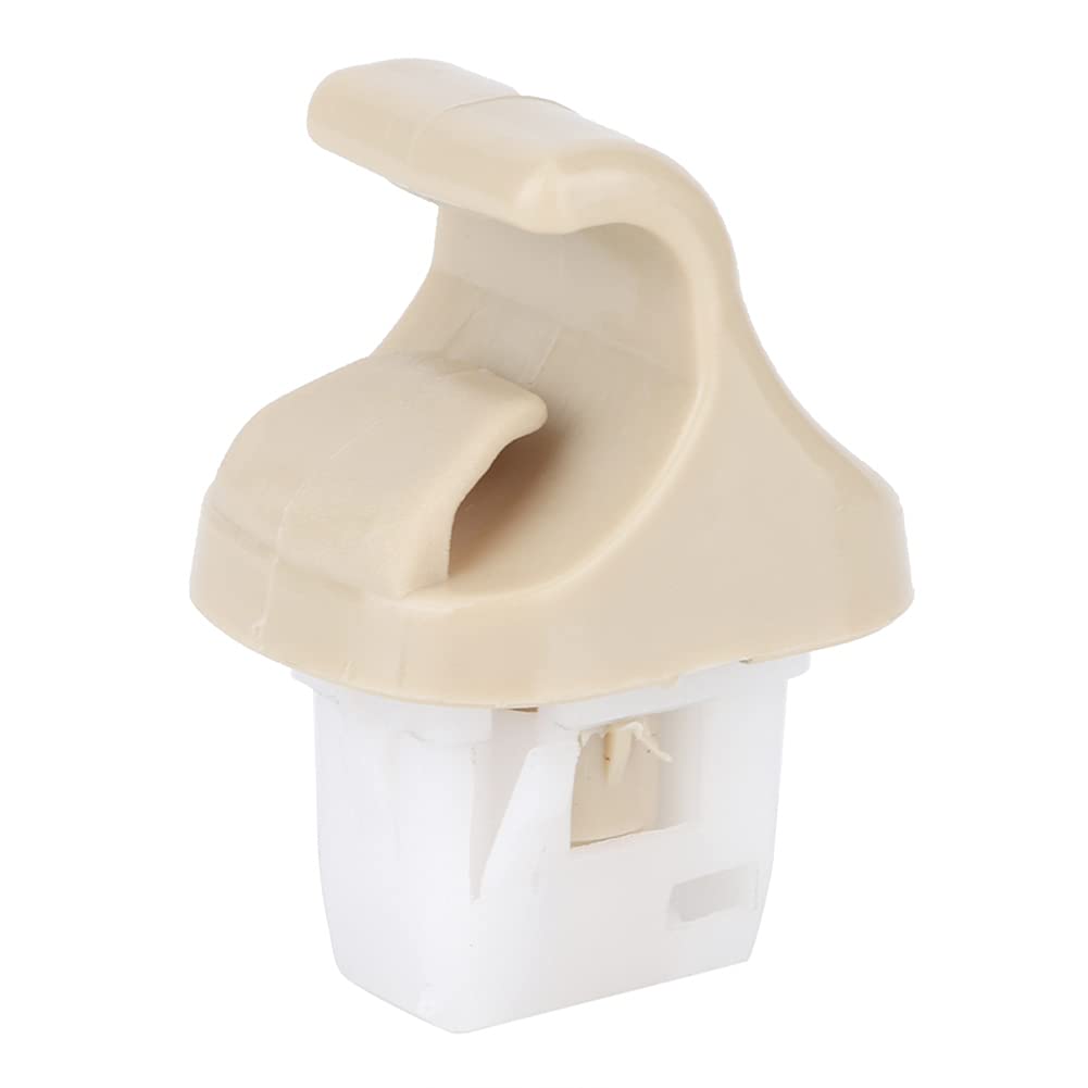 WONZHEC Sun Visor Retainer Clip Hook Hanger 88217-S04-003za Passform für SI 2007-2008 (Beige) von WONZHEC