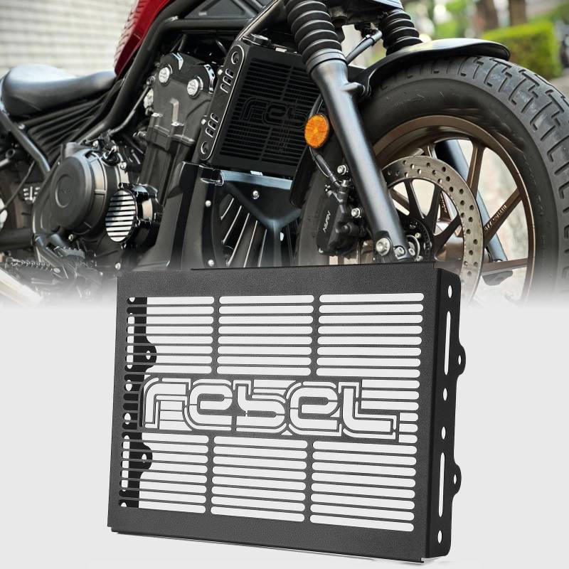 WOOGA Motorrad zubehör Kühlergrill Schutz abdeckung Schutz passend für CMX 500 Rebel CMX 250 CMX 300 Zubehör 2017 2018 2019 2020 2021 2022 2023 2024 von WOOGA