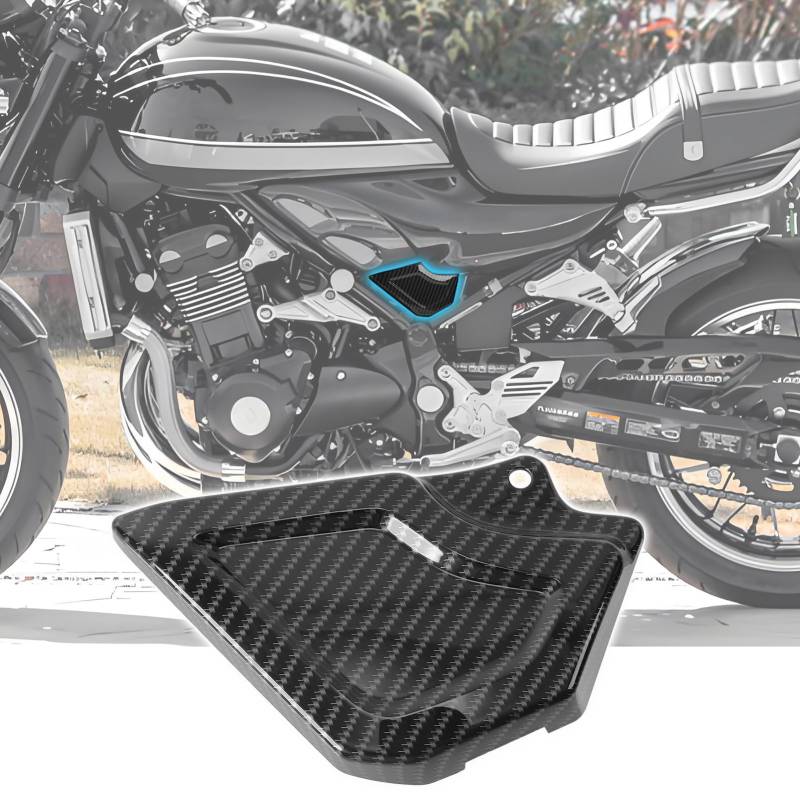 WOOGA Oberer rahmen füllen mittlere seiten verkleidung ein Rahmenschutz compatible with KA&WA&SA&KI Z900RS/CAFE Z 900RS Z-900-RS Zubehör 2018-2024 von WOOGA