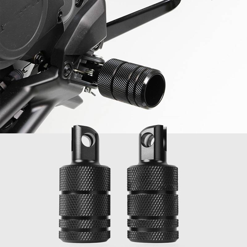 WOOGA breite fuß stifte pedale fuß stütze vergrößern fußrasten compatible for Ho&n&da Rebel CMX 1100 CMX1100/DCT Accessories 2021 2022 2023 2024 von WOOGA