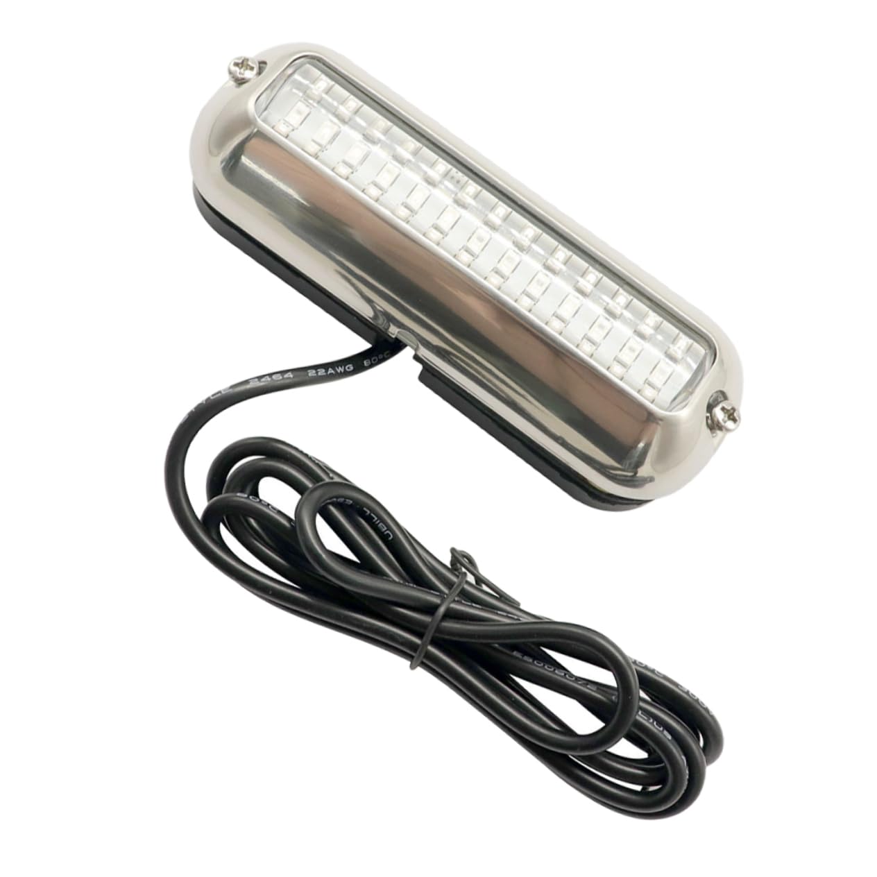 WOONEKY Wasserdichte 39 LED Edelstahllampe Für Unterwasseranwendungen Unterwasserlicht Für Pools Und Teiche Ideal Für Stimmungsvolle Beleuchtung Im Garten Und Aquarien von WOONEKY