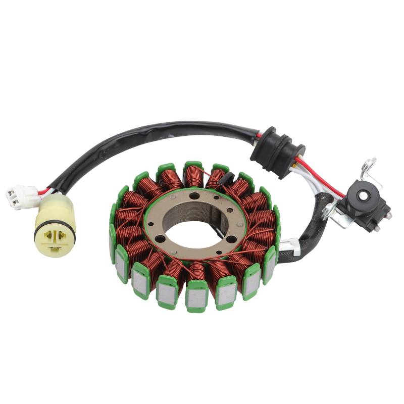 WOOSTAR 18 Spule Magneto Stator Ersatz für 18P-81410-00 YFZ450 YFZ450R 2009-2018 Motor von WOOSTAR