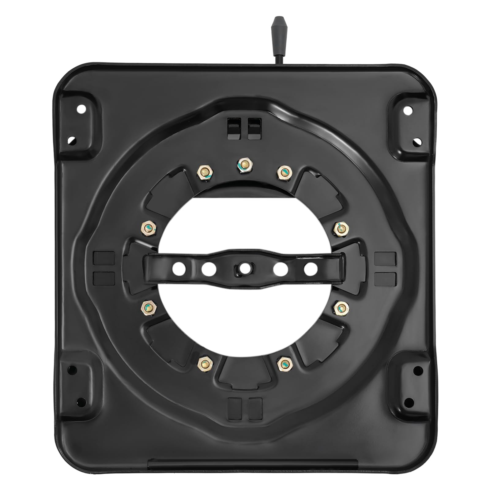 WOQLIBE Sitz-Drehsockel, Stahlblech-Drehsockel 360 Grad Drehbar, Heavy Duty Sitz-Drehsockel für Transportern, Wohnmobilen, Bussen, technischen Fahrzeugen von WOQLIBE