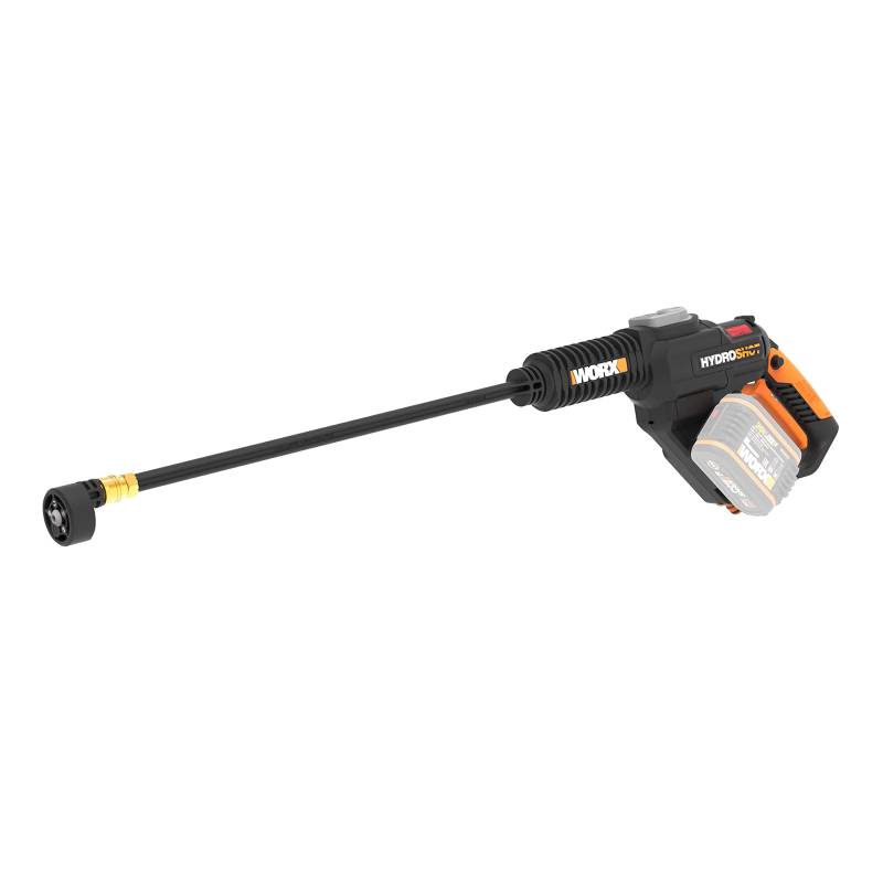 Worx WG630E.9 Hydroshot Bürstenloser tragbarer Druckreiniger (nur Werkzeug, Akku und Ladegerät separat erhältlich), Schwarz von WORX