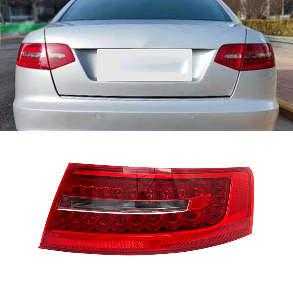 Auto-RüCklicht, Links/Rechts Hinten Bremslicht Licht Hinten RüCklicht Fit FüR Audi A6 A6L 2009 2010 2011 von WOYAOFA