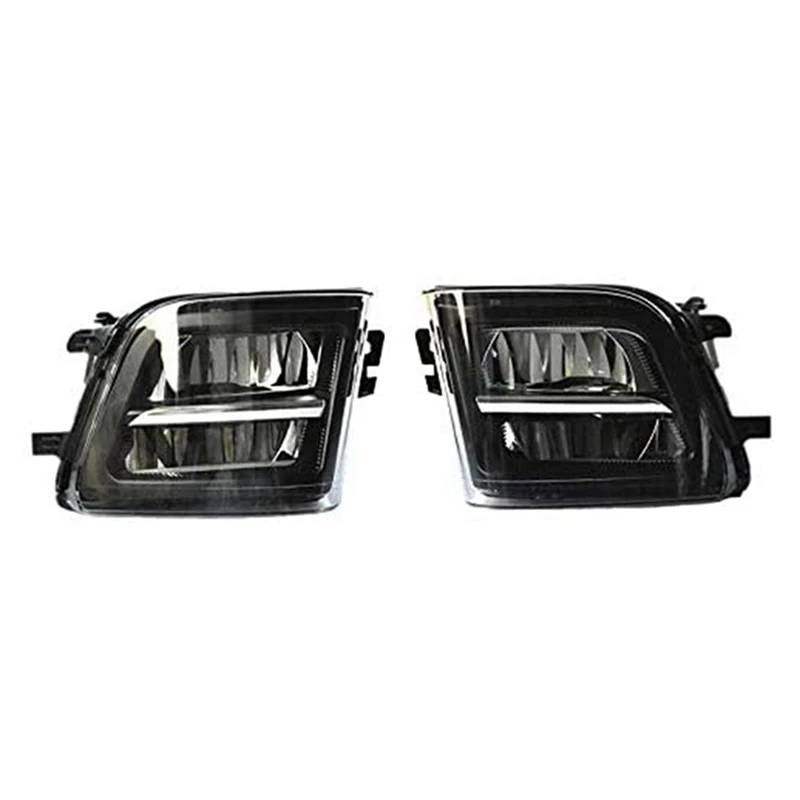 WOZIES 1 Paar Auto-Frontstoßstangen-Nebelscheinwerfer (links + rechts) für BMW 7er F01 F02 F03 2011–2015 63177311287 63177311288 von WOZIES