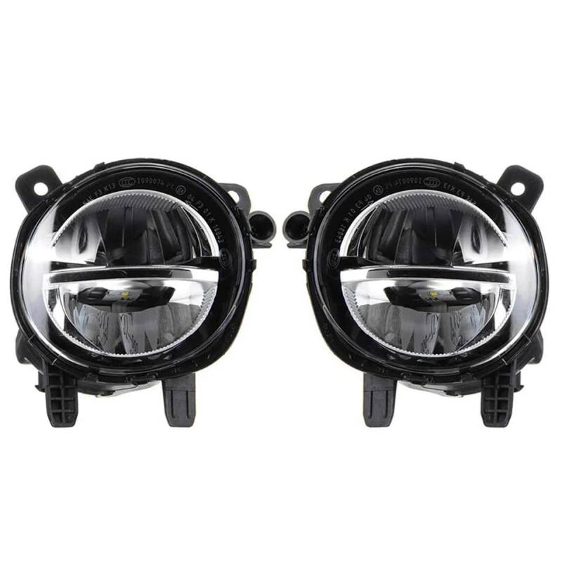 WOZIES 1 Paar Auto-Frontstoßstangenlampe DRL Nebelscheinwerfer Fahrlampe 63177315559 63177315560 von WOZIES