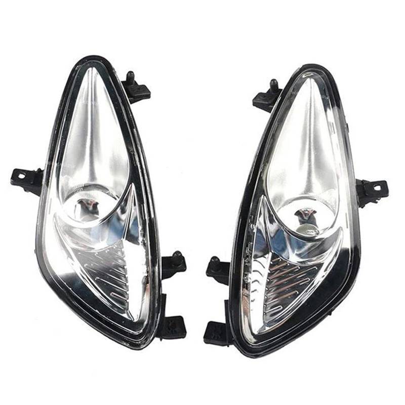 WOZIES Für W221 S550 S600 2007–2009 Auto-Frontstoßstangenlampe, Nebelscheinwerfer ohne Glühbirne 2218200156 2218200256 von WOZIES