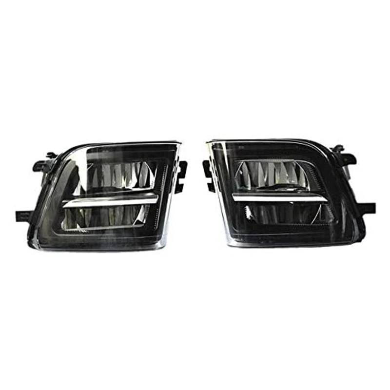 WOZIES Nebelscheinwerfer auto 1 Paar Auto-Frontstoßstangenlampe DRL Nebelscheinwerfer 63177311287 63177311288 von WOZIES