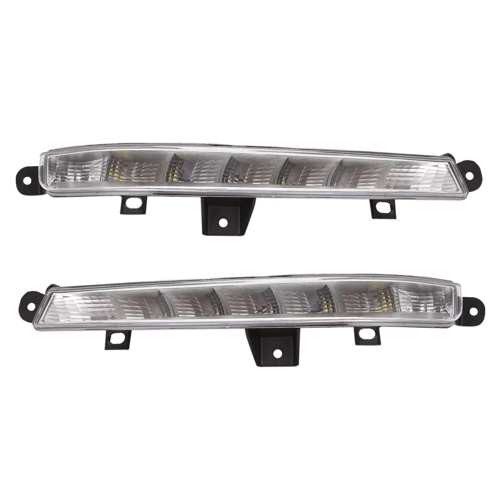 WOZIES Nebelscheinwerfer auto Auto links rechts DRL Nebelscheinwerfer Tagfahrlicht Für Benz W221 S63 AMG 2007–2013 2218201356 2218201456 von WOZIES