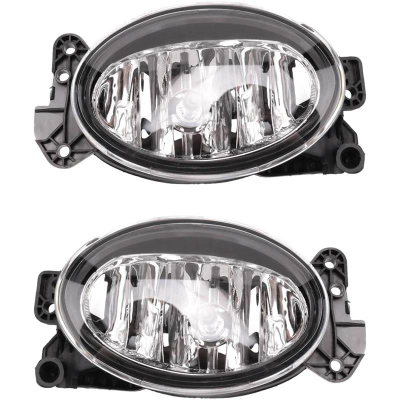 WOZIES Nebelscheinwerfer auto Für Benz E-Klasse W211 2007–2009 Auto-Frontstoßstangenlampe DRL Nebelscheinwerfer A1698201556 A1698201656 von WOZIES