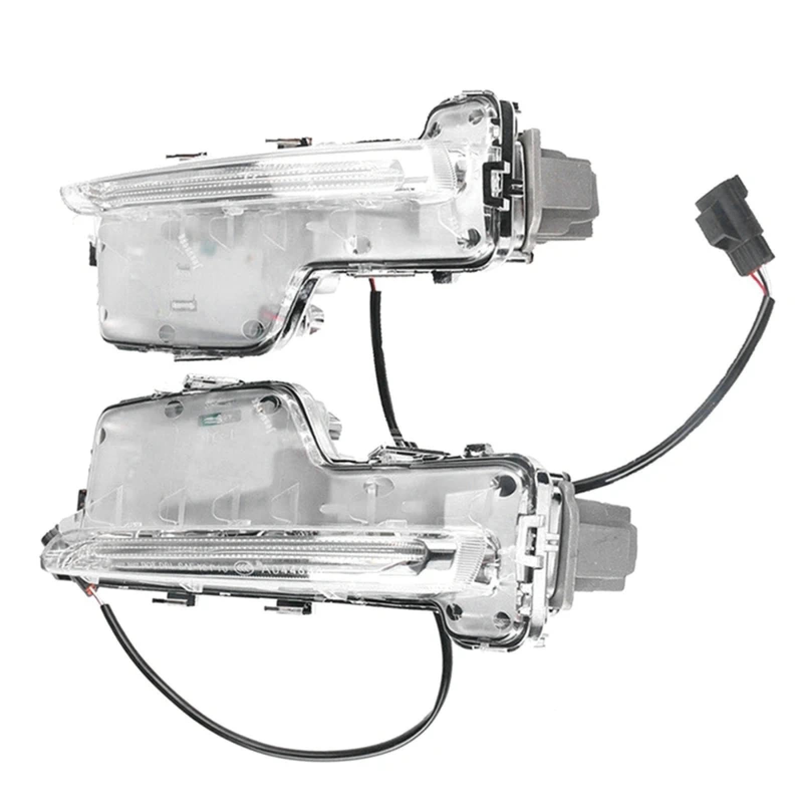 WOZIES Nebelscheinwerfer auto Für Volvo S60L S60 2014–2018 Auto-Front-DRL-Nebelscheinwerfer, Tagfahrlicht, Eckleuchte 31434567, 31434568 von WOZIES