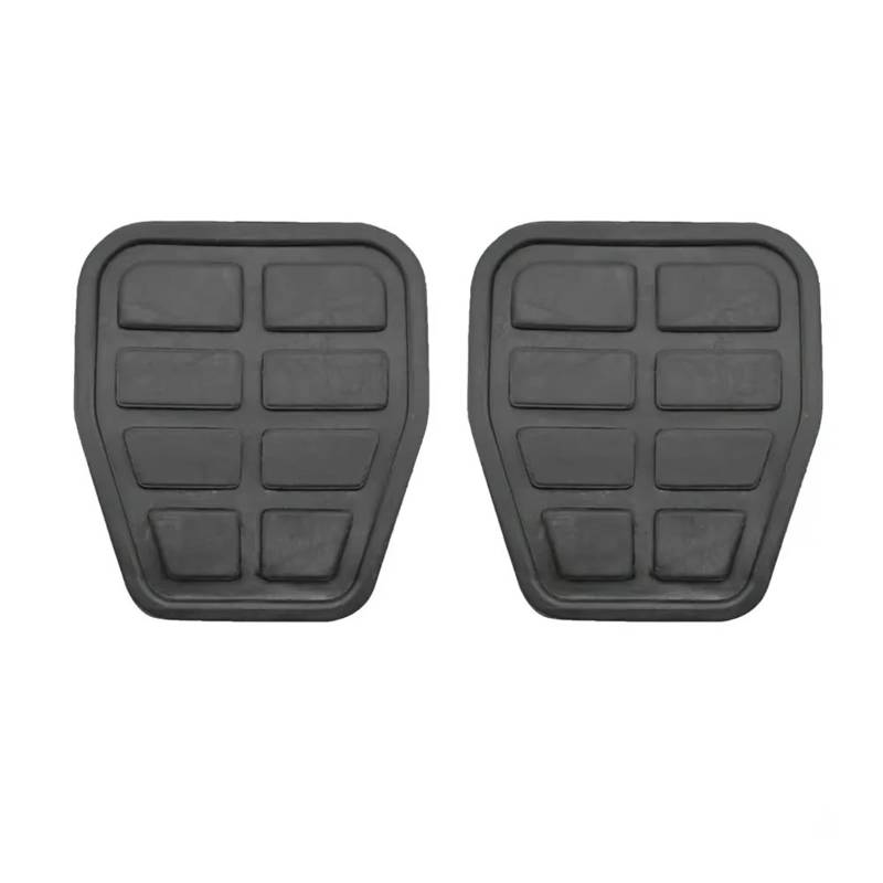 Auto Bremspedal 2 Stücke Auto Fußpedal Bremse Kupplung Gummi Pads Abdeckung Auto Styling rutschfest Für VW Für Golf Für Jetta Für MK2 Für T4 Für C44 1983-1992 Gaspedal Fußstütze von WPHLYZ