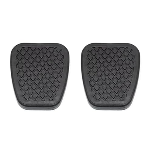 Auto Bremspedal 2Pcs Bremse-Kupplung Pedal Pads Auto Bremspedal Abdeckung Für Civic Für Siming Gaspedal Fußstütze(2) von WPHLYZ