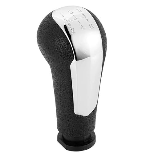 Auto Schaltknauf Auto 5 Gang Schaltknauf Leder Boot Abdeckung Für Chevrolet Für Matiz Für Spark Für M300 2011 2012 2013 2014 2015 2016 Schaltknauf(Chrome Knob) von WPHLYZ