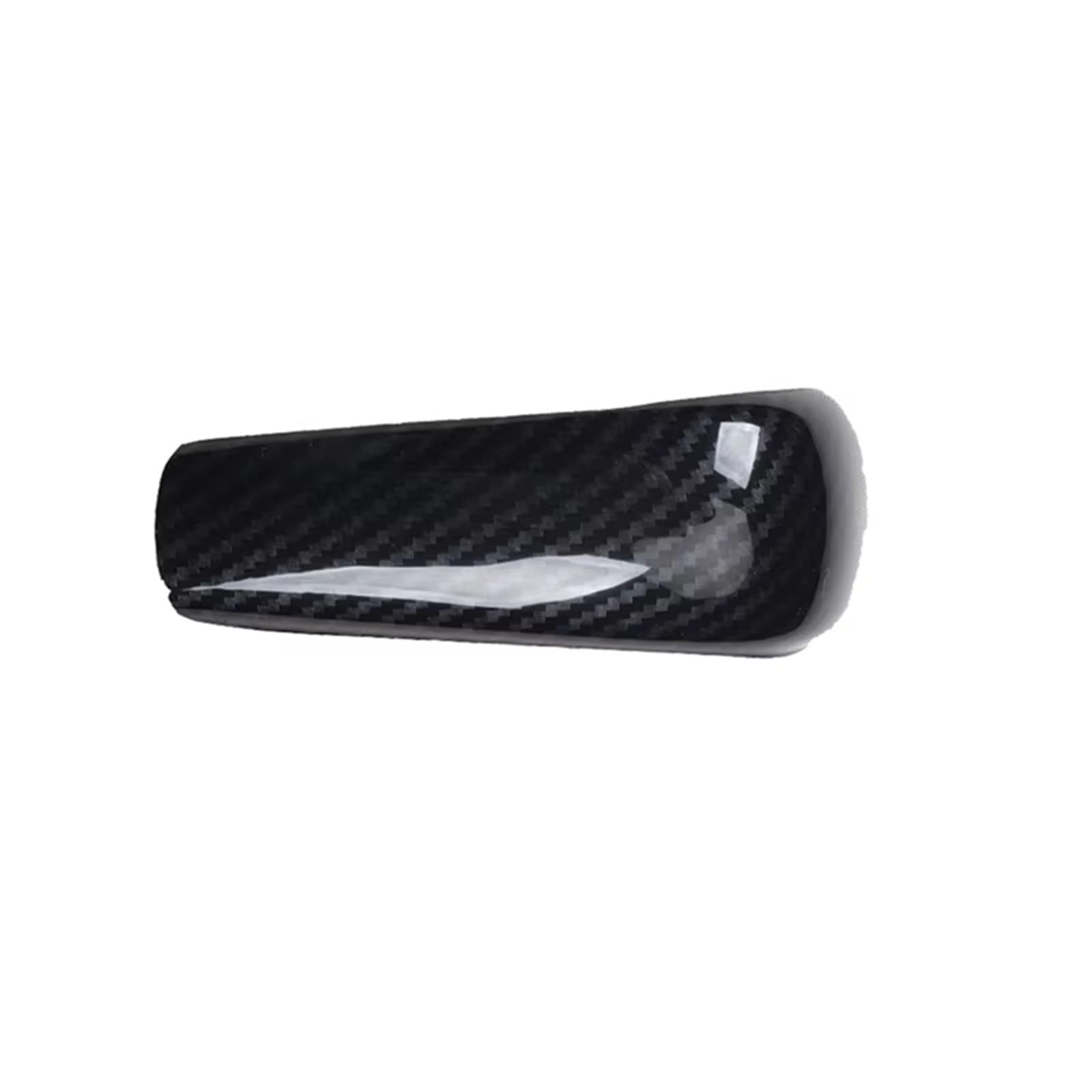 Auto Schaltknauf Auto-Carbon-Faser-Schaltkopf-Knopf-Shift-Abdeckungs-Trim-Schaltknauf-Shifter-Hebel-Abdeckung Für Nissan Für Tiida Für RHD 2005-2007 2008 2009 2010 Schaltknauf von WPHLYZ