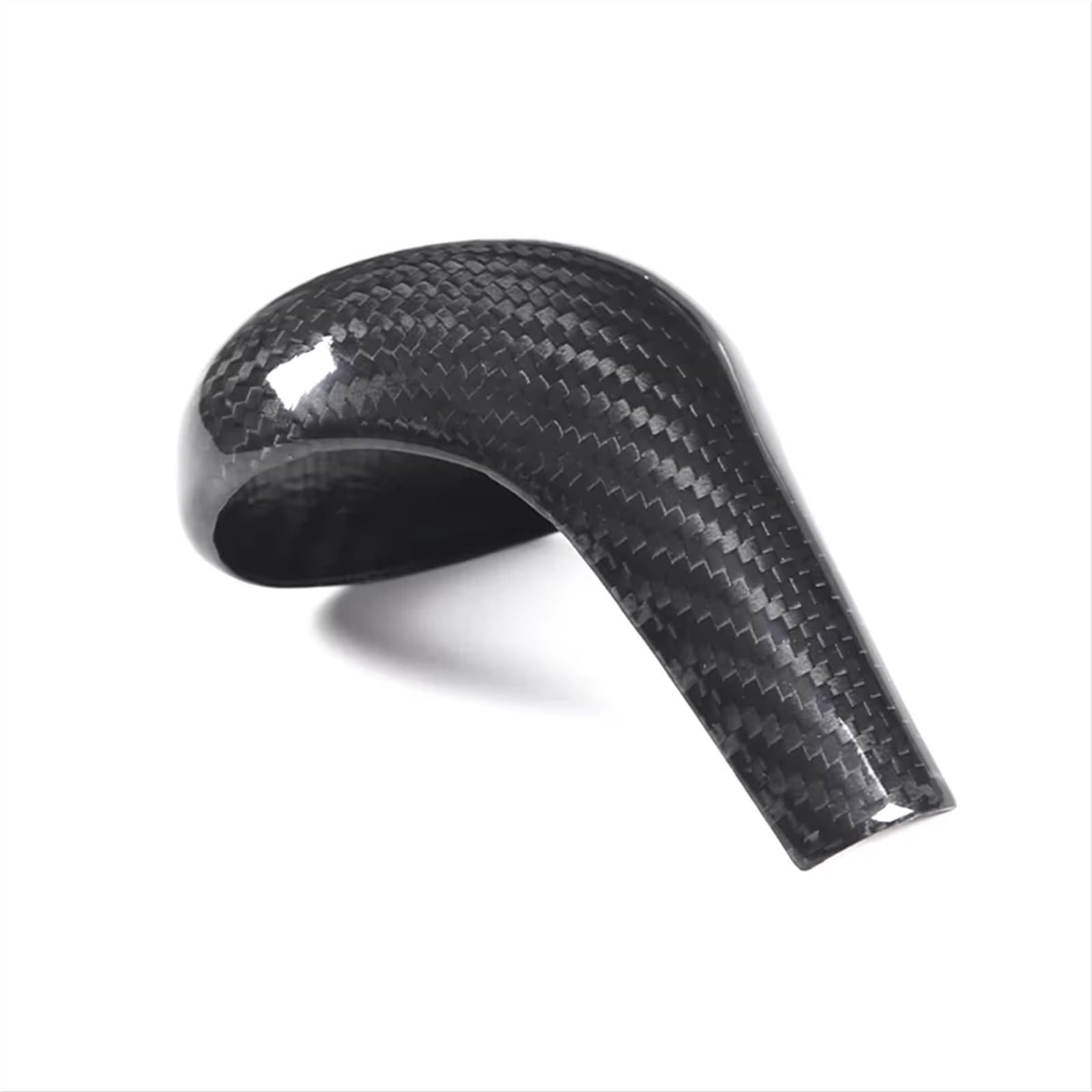 Auto Schaltknauf Carbon Fiber Auto Innen Getriebe Shift Getriebe Kopf Abdeckung Trim Schaltknauf Shell Für A6L Für Q5 Für A5 Für A4L Für Q7 Schaltknauf von WPHLYZ