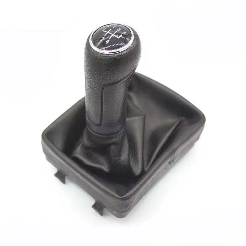 Auto Schaltknauf Leder Schaltknauf Hebel Shifter Gamasche Boot Fall Für VW Für Polo Für 9N Für 9N2 2002 2003 2004 2005 2006 2007 2008 2009 Schaltknauf von WPHLYZ