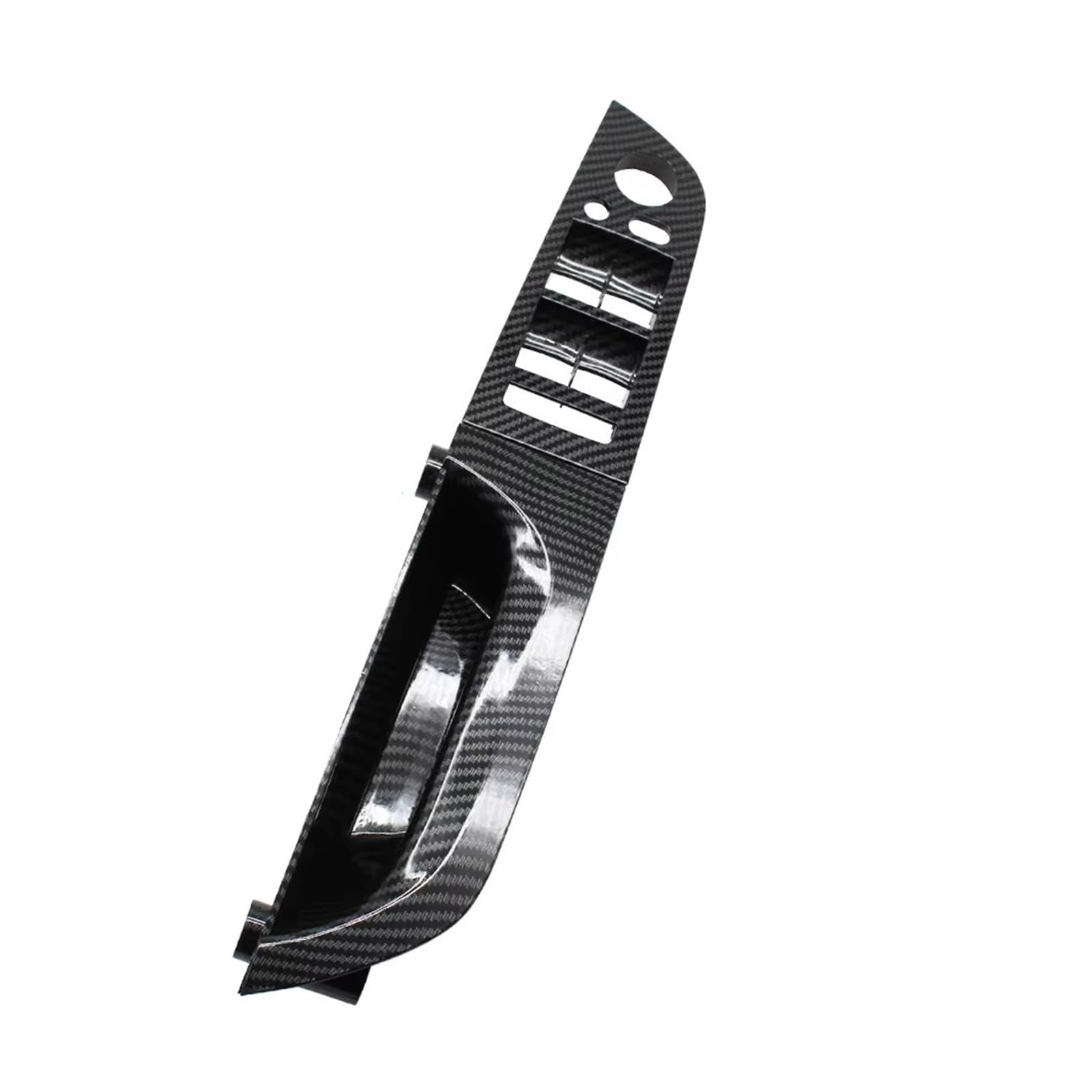 Auto Türgriff Innen 3 Für Serie Für E90 Für E91 316 318 320 325 328 LHD Links Fahrer Carbon Fiber Innen Tür Pull Griff Armlehne Panel Auto Innentürgriff(35.5 High-end) von WPHLYZ