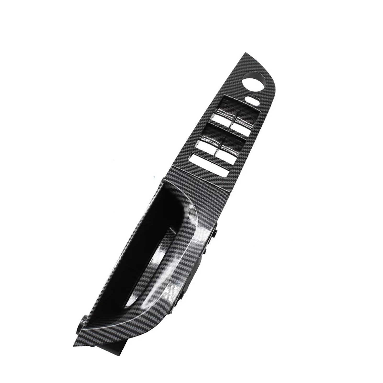 Auto Türgriff Innen 3 Für Serie Für E90 Für E91 316 318 320 325 328 LHD Links Fahrer Carbon Fiber Innen Tür Pull Griff Armlehne Panel Auto Innentürgriff(35.5 Low-end) von WPHLYZ