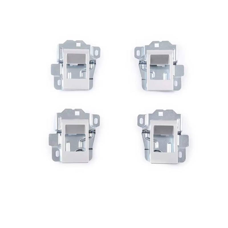 Auto Türgriff Innen 4Pcs Auto Innen Innen Tür Griff Links Rechts Ersatz Set Für Land Für Rover Für Defender 90 110 130 204-2018 Autoinnentürgriffe(Silver 4-Pcs) von WPHLYZ