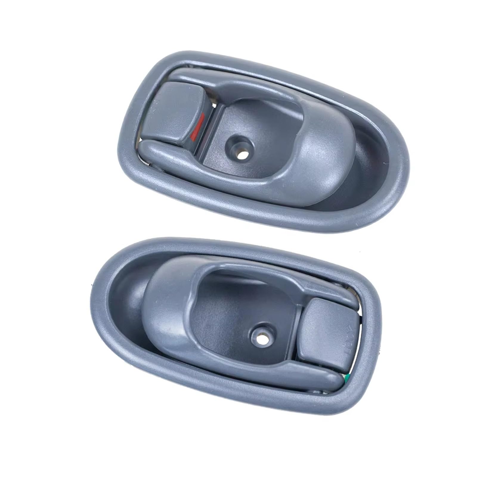 Auto Türgriff Innen Für KIA Für Spectra 2002 2003 2004 Auto Innentürgriff Links Rechts 0K2N1-58330A96 0K2N1-59330A96 Autoinnentürgriffe(1 Pair Grey) von WPHLYZ