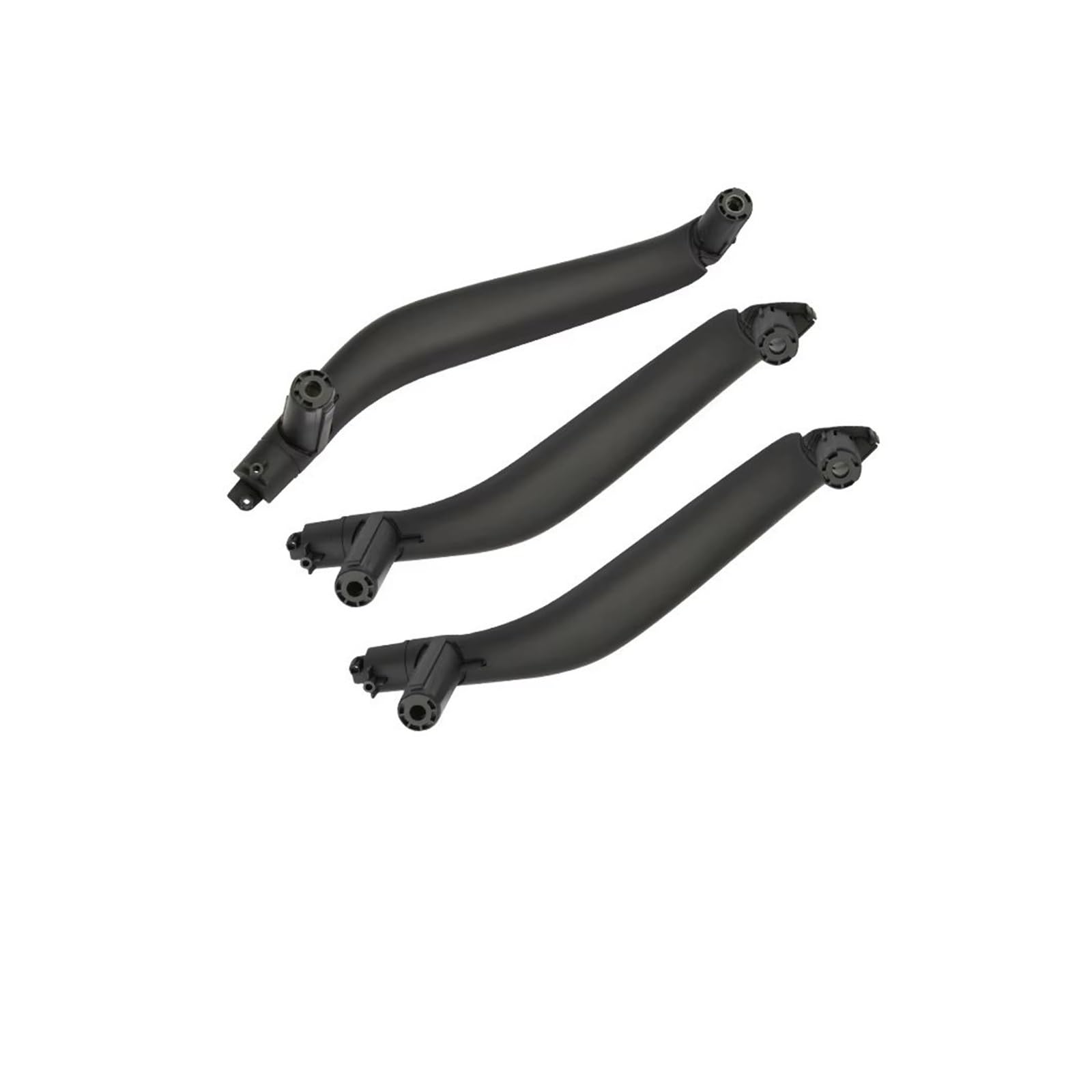 Auto Türgriff Innen Für X5 Für X6 Für F15 Für F16 2014-2018 3Pcs LHD Auto Innen Tür Innen Pull Griff Sets Ersatz Auto Innentürgriff(Black) von WPHLYZ