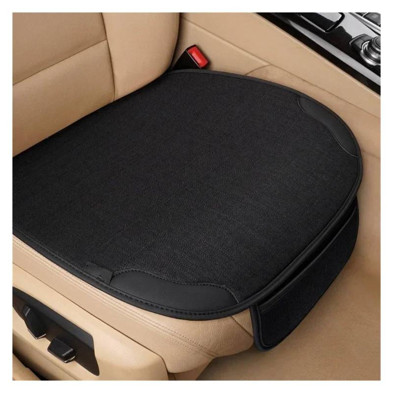 Autositzschoner Auto Sitzbezug Auto Kissen Schutz Für Chevrolet Für Cruze Für Blazer Für Captiva Für Camaro Für Aveo Für Malibu Für Equinox Autositzbezüge(1 PC Cushion-Black) von WPHLYZ