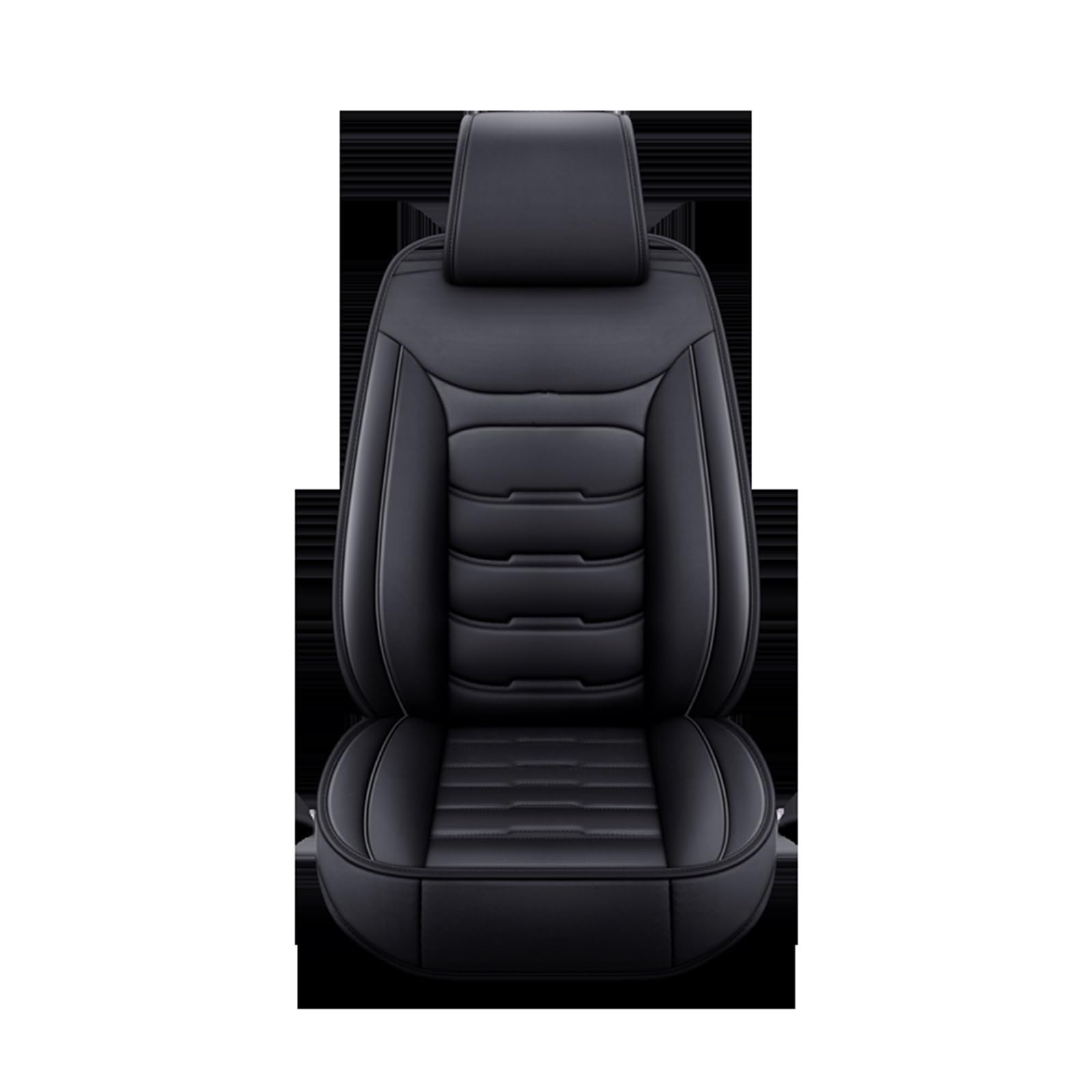 Autositzschoner Auto Sitzbezug Für Cadillac Für XTS Für SRX Für XT5 Für CT6 Für ATSL Alle Modell Auto Zubehör Auto-Styling Autositzbezüge(1 seat Black) von WPHLYZ