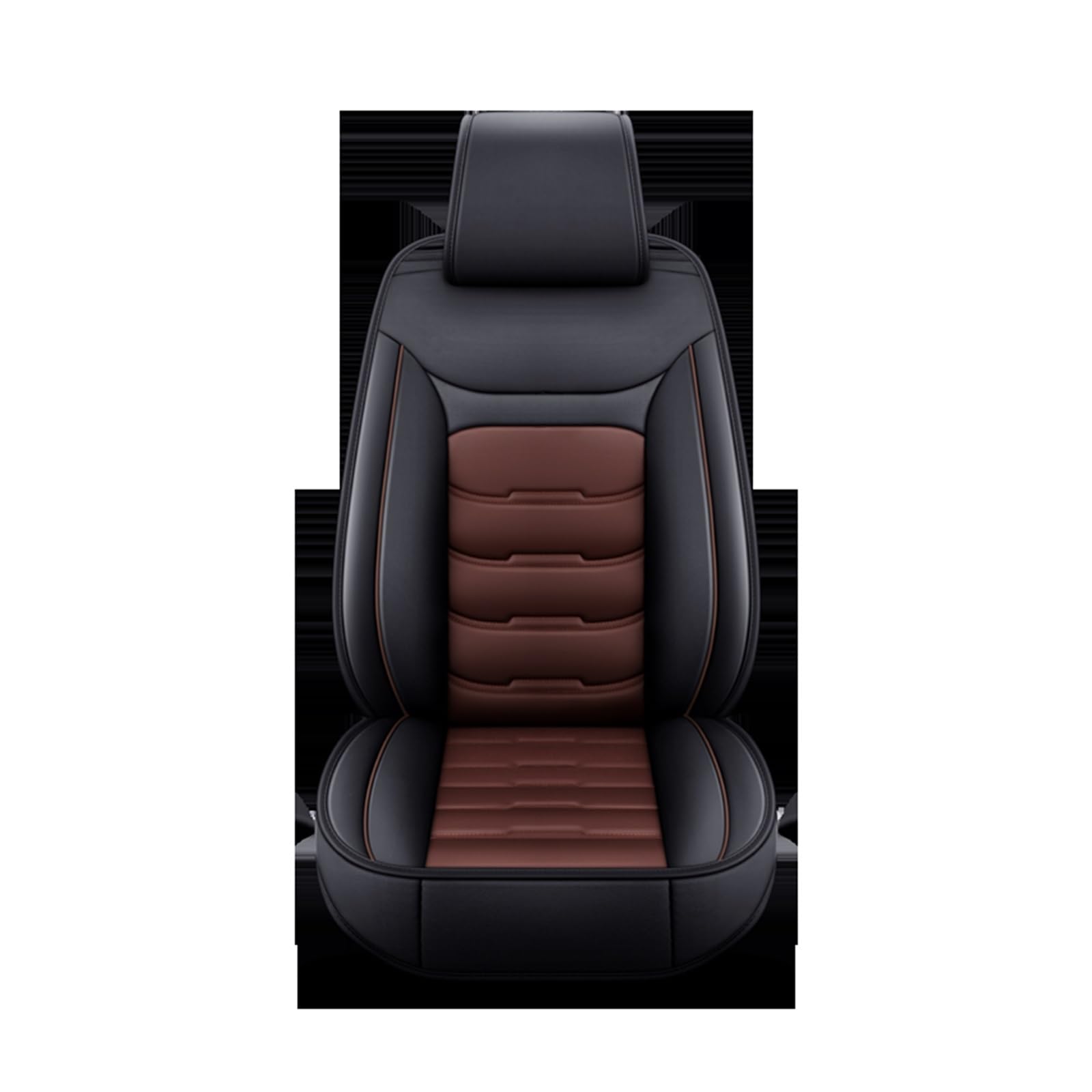 Autositzschoner Auto Sitzbezug Für Cadillac Für XTS Für SRX Für XT5 Für CT6 Für ATSL Alle Modell Auto Zubehör Auto-Styling Autositzbezüge(1 seat Coffee) von WPHLYZ