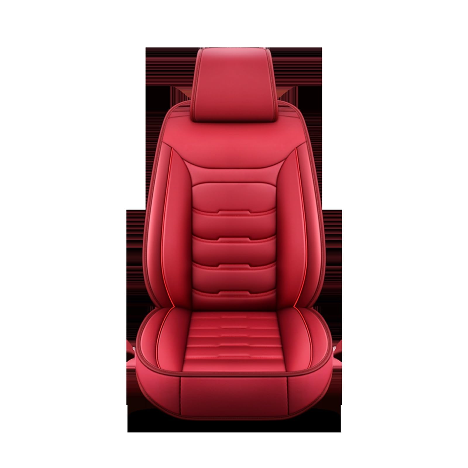 Autositzschoner Auto Sitzbezug Für Cadillac Für XTS Für SRX Für XT5 Für CT6 Für ATSL Alle Modell Auto Zubehör Auto-Styling Autositzbezüge(1 seat Red) von WPHLYZ