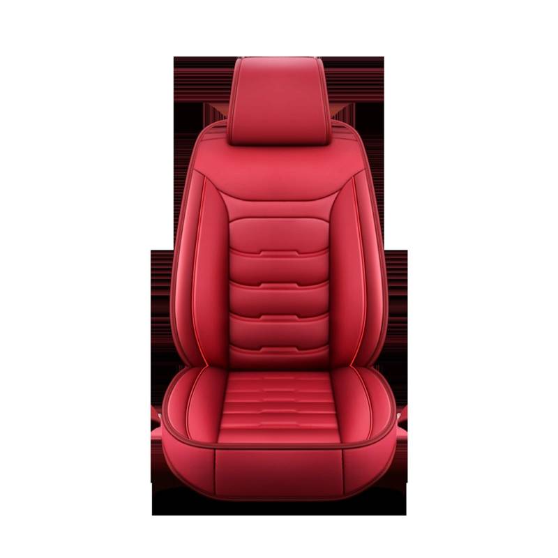 Autositzschoner Auto Sitzbezug Für Cadillac Für XTS Für SRX Für XT5 Für CT6 Für ATSL Alle Modell Auto Zubehör Auto-Styling Autositzbezüge(1 seat Red) von WPHLYZ