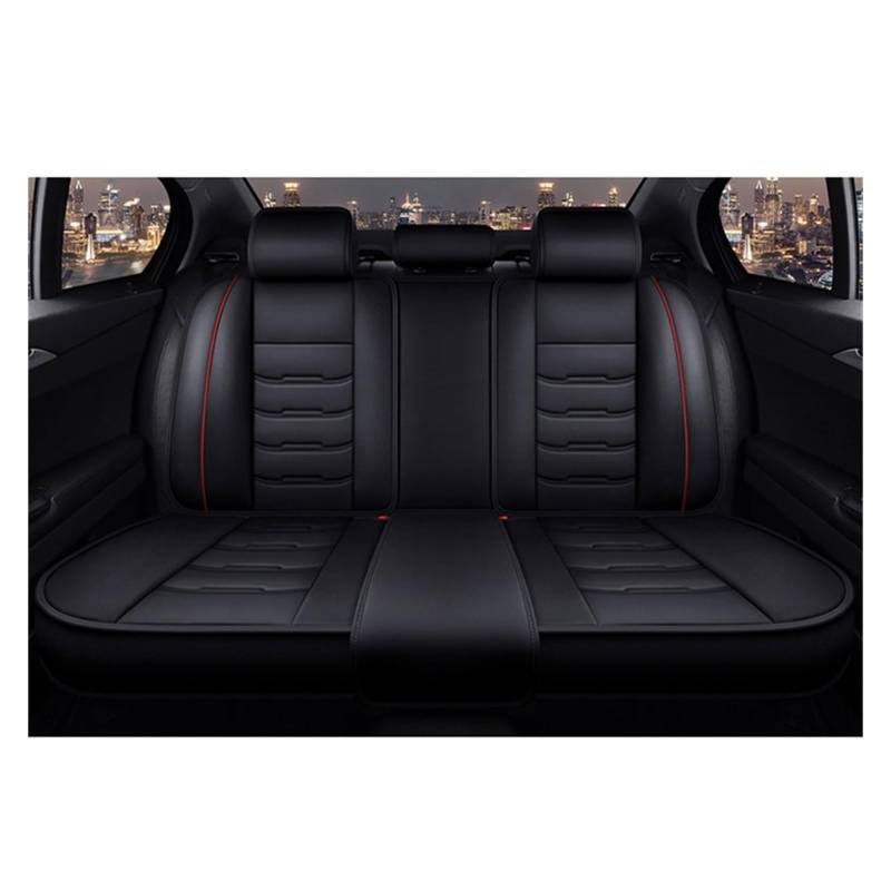 Autositzschoner Auto Sitzbezug Für Cadillac Für XTS Für SRX Für XT5 Für CT6 Für ATSL Alle Modell Auto Zubehör Auto-Styling Autositzbezüge(2 Rear seat Cover) von WPHLYZ