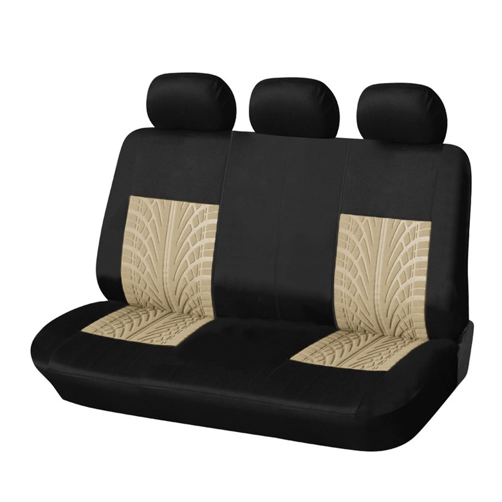 Autositzschoner Autositzbezüge-Set Universell Passend Für Die Meisten Autos Autositzschutz Für Nissan Für Teana Autositzbezüge(BEIGE Rear) von WPHLYZ