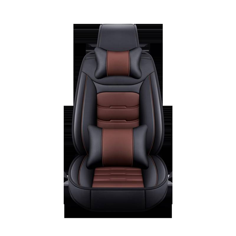 Autositzschoner Autositzbezug Für Subaru Für Forester Für XV Für Crosstrek Für Impreza Für Tribeca Alle Modelle Autositzbezüge(1 seat Coffee Pillow) von WPHLYZ