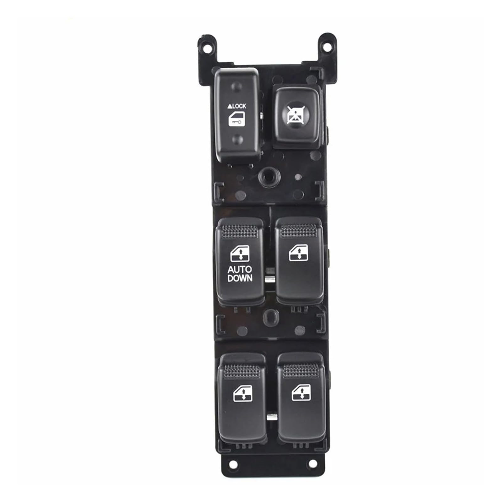 Fensterheberschalter Für KIA Für Rio 2 Für JB 2007 2008 2009 93570-1G200 935701G200 Power Fenster Master Switch Heber Taste Auto Zubehör Auto Fensterheber Schalter von WPHLYZ